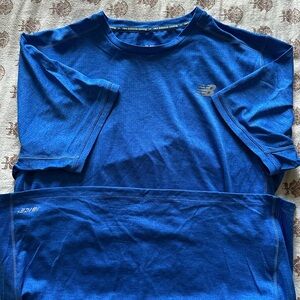 New Balance Blue Athletic Shirt